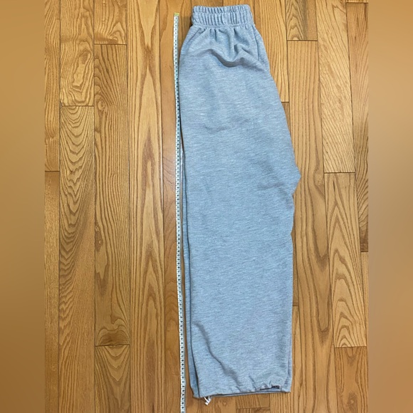 common unique 2 Way Waist Banding Wide Track Pants Grey - Picture 9 of 9